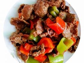 菜椒炒牛肉
